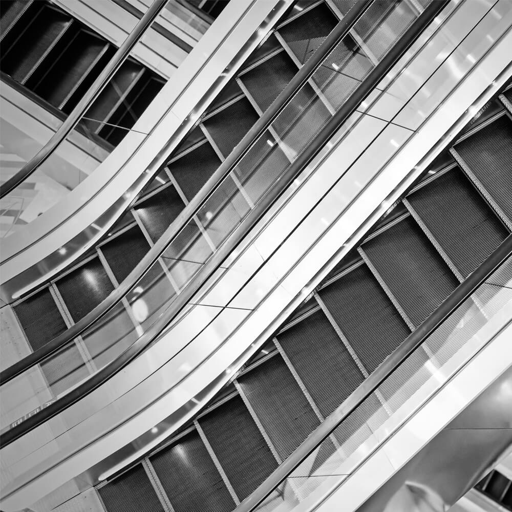 Deco Stee®l Stainless Steel Laminate Escalator Facade