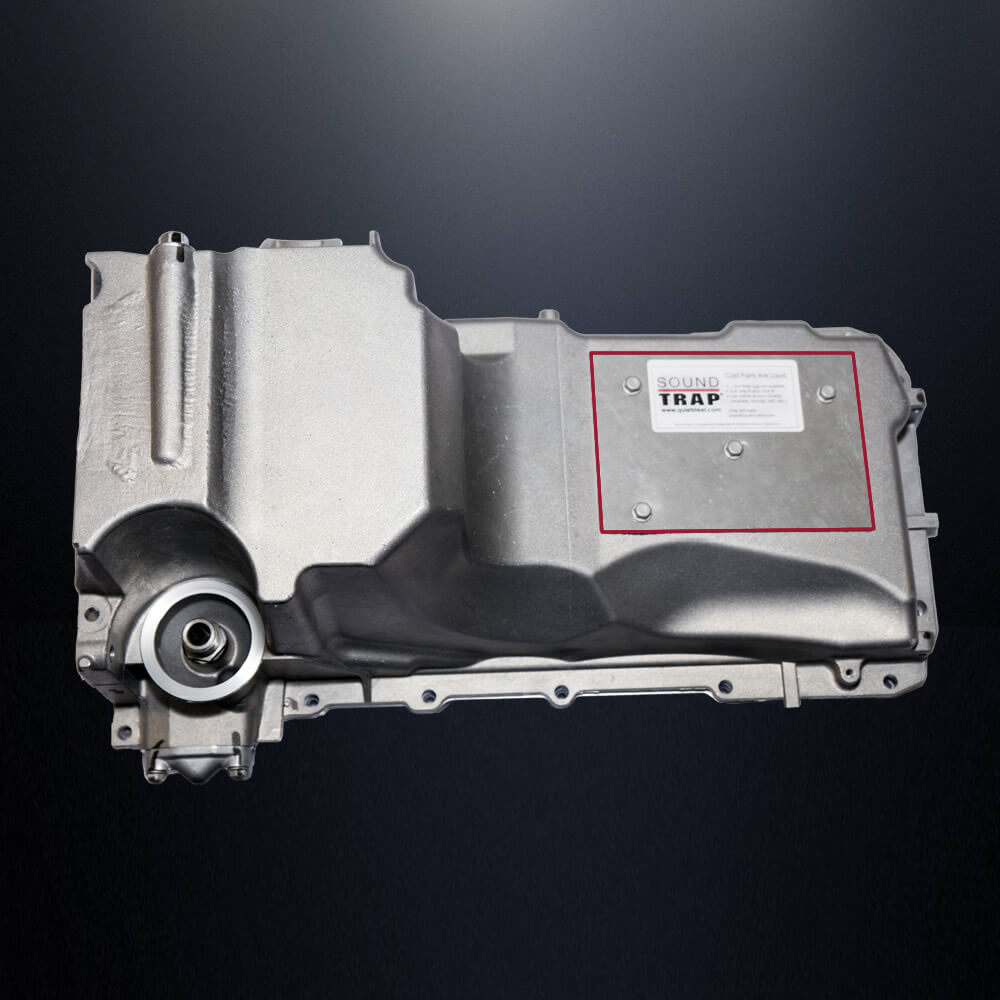 Sound Trap® Vehicle Oil Pan Noise Vibration Harshness NVH Reduction